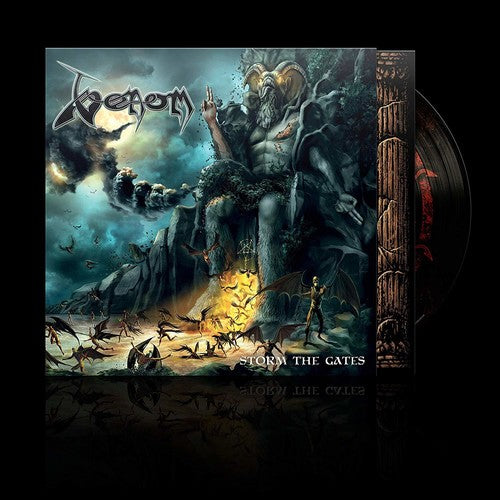 the album cover for Venom - Storm The Gates (Gate) (Pict)