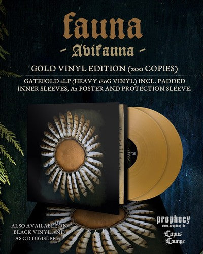 the album cover for Fauna - Avifauna (Gol) [Limited Edition] [180 Gram] (Post)