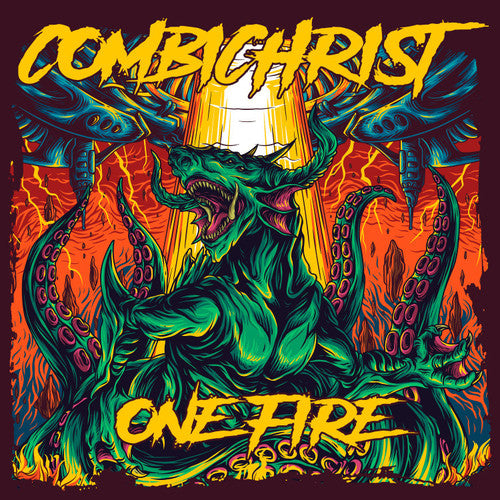 the album cover for Combichrist - One Fire [Deluxe 2CD]