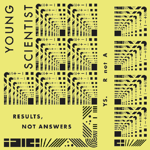the album cover for Young Scientist - Results Not Answers