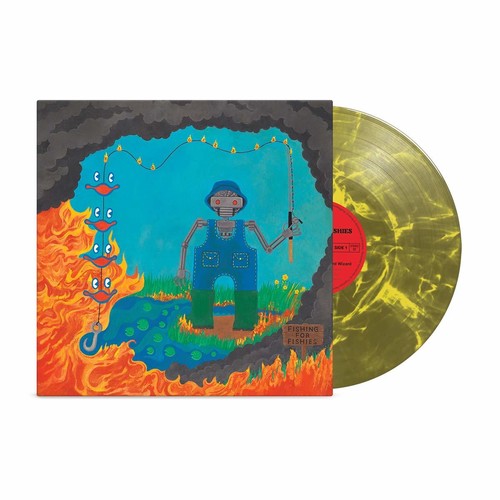 the album cover for King Gizzard & The Lizard Wizard - Fishing For Fishies [Green LP]