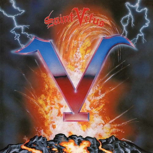 the album cover for Saint Vitus - V