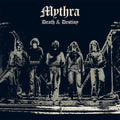 the album cover for Mythra - Death And Destiny [Colored Vinyl] [Limited Edition] (Slv) (Aniv) (Post)