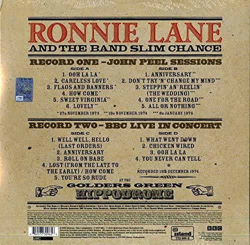the album cover for Ronnie Lane - At The Bbc (Ita)