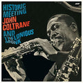 the album cover for Thelonious Monk - Historic Meeting John Coltrane & Thelonious Monk