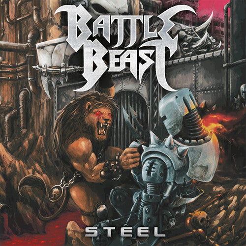 the album cover for Battle Beast - Steel
