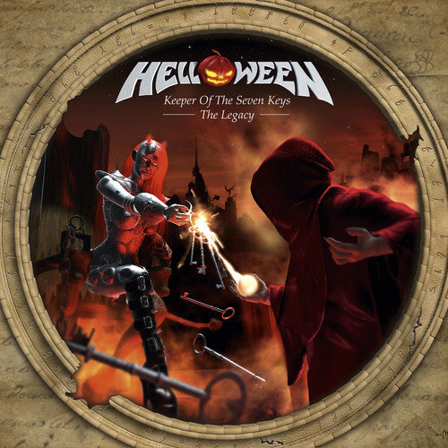 the album cover for Helloween - Keeper Of The Seven Keys: The Legacy