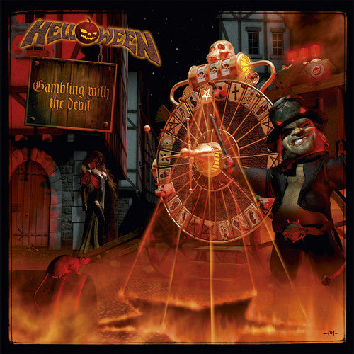 the album cover for Helloween - Gambling With The Devil