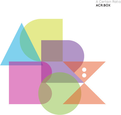 the album cover for A Certain Ratio - ACR:BOX [4CD Box Set]