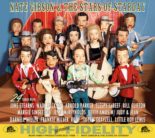 the album cover for Nate Gibson - Stars Of Starday