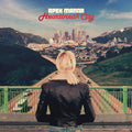 the album cover for Apex Manor - Heartbreak City [Red LP]