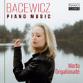 the album cover for Bacewicz / Grigaliunaite - Piano Music