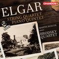 the album cover for Elgar / Roscoe / Brodsky Quartet - String Quartet / Piano Quintet