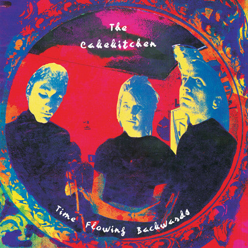 the album cover for The Cakekitchen - Time Flowing Backwards