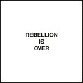 the album cover for Genesis Breyer P-Orridge / Black Rain / Cold Cave - Rebellion Is Over
