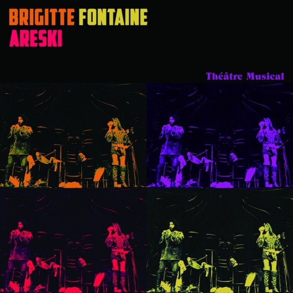 the album cover for Brigitte Fontaine  / Areski - Theatre Musical