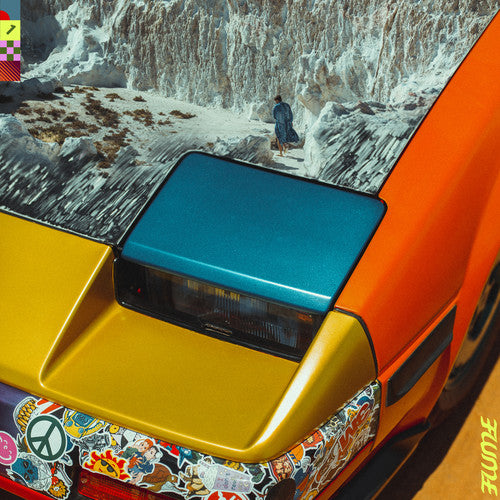 the album cover for Flume - Hi This Is Flume (Mixtape) [180 Gram] (Wht)