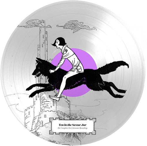the album cover for Ten In The Swear Jar (Xiu Xiu) - Fort Awesome: Complete Recordings  [RSD 2019]