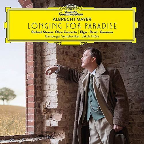 the album cover for Albrecht Mayer - Longing For Paradise