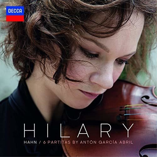 the album cover for Hilary Hahn - Garcia Abril: 6 Partitas