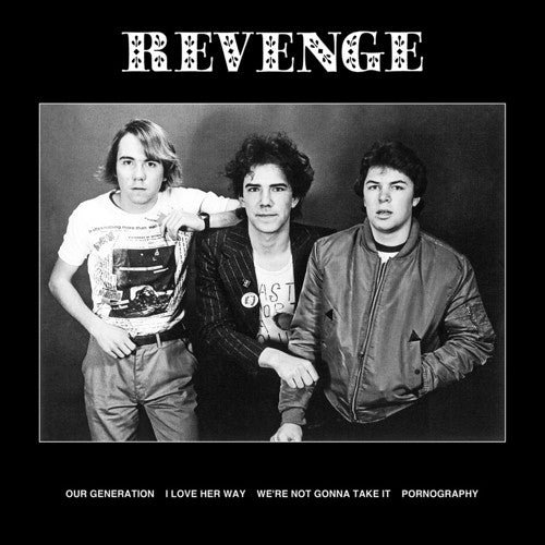 the album cover for Revenge - Four Song 12" Ep