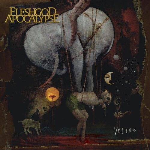 the album cover for Fleshgod Apocalypse - Veleno