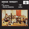 the album cover for Horace Tapscott & Pan-Afrikan Peoples Arkestra - Live at I.U.C.C.