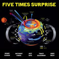 the album cover for Kaiser / Pirog / Silverman / Sipe / West - Five Times Surprise