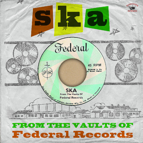 the album cover for Ska From The Vaults Of Federal Records / Various - Ska from the Vaults of Federal Records
