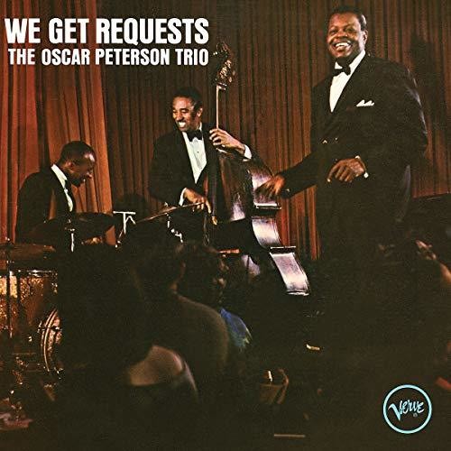 the album cover for Oscar Peterson - We Get Requests