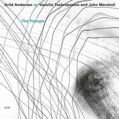the album cover for Arild Andersen / Tsabropoulos,Vassilis / Marshall - The Triangle