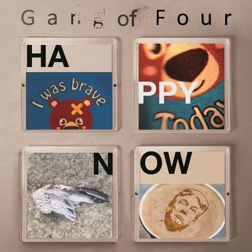 the album cover for Gang Of Four - Happy Now