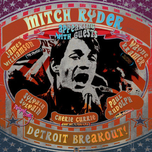 the album cover for Mitch Ryder - Detroit Breakout!