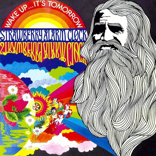 the album cover for The Strawberry Alarm Clock - Wake Up...It's Tomorrow