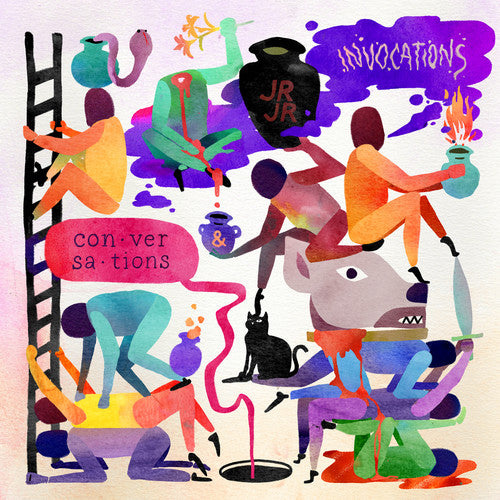 the album cover for Jr Jr - Invocations / Conversations [Colored Vinyl]