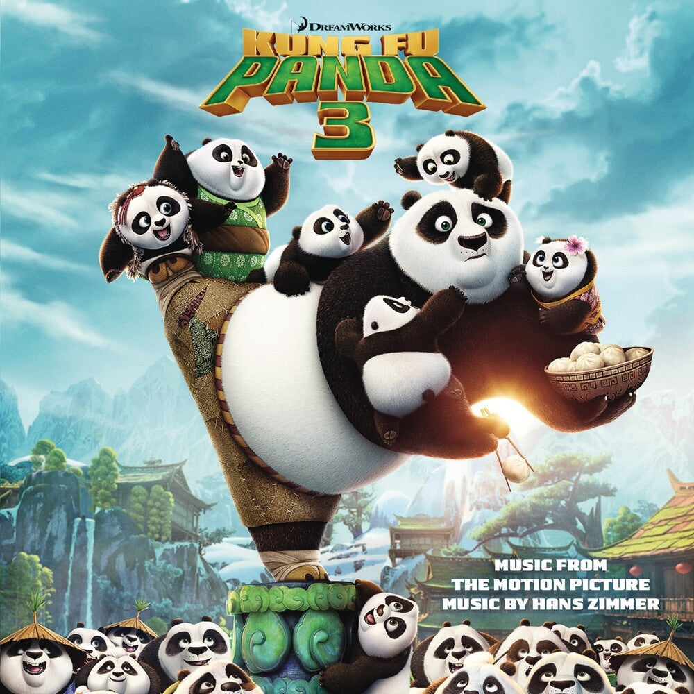 the album cover for Kung Fu Panda [Movie] - Kung Fu Panda 3 [Soundtrack]