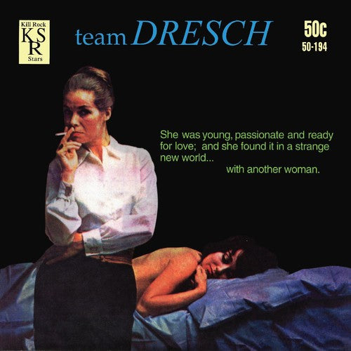 the album cover for Team Dresch - Hand Grenade + 2 [Limited Edition Clear Vinyl Single]