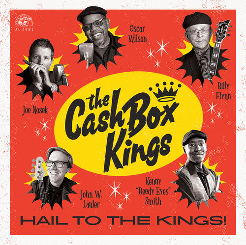 the album cover for The Cash Box Kings - Hail To The Kings! [LP]