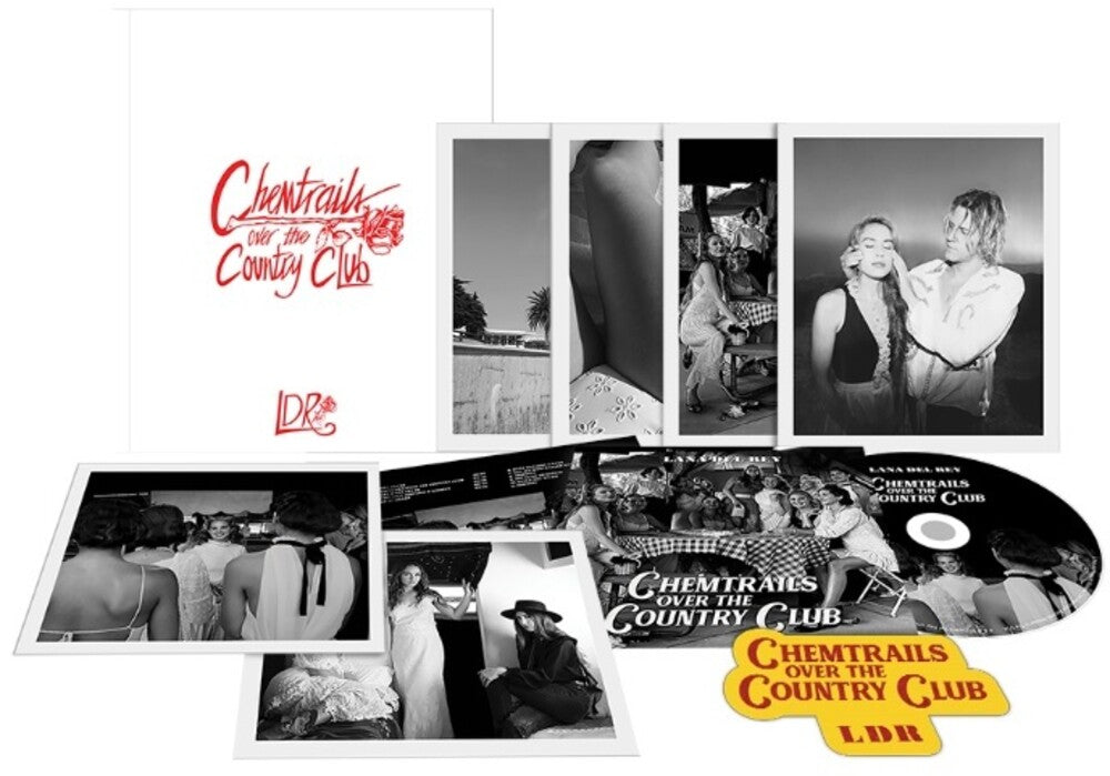 the album cover for Lana Del Rey - Chemtrails Over The Country Club [CD Box Set]