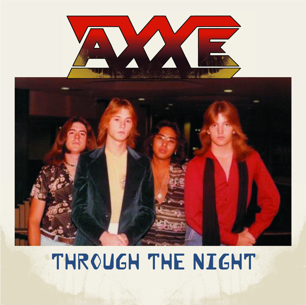 the album cover for Axxe - Through The Night