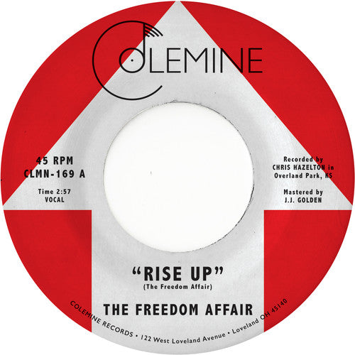 the album cover for Freedom Affair - Rise Up