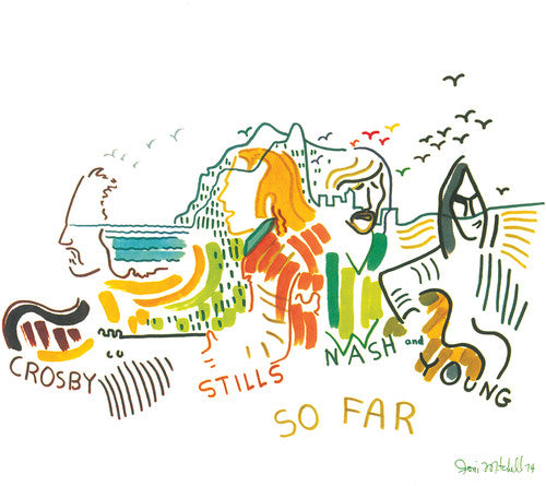 the album cover for Crosby, Stills, Nash & Young - So Far [LP]