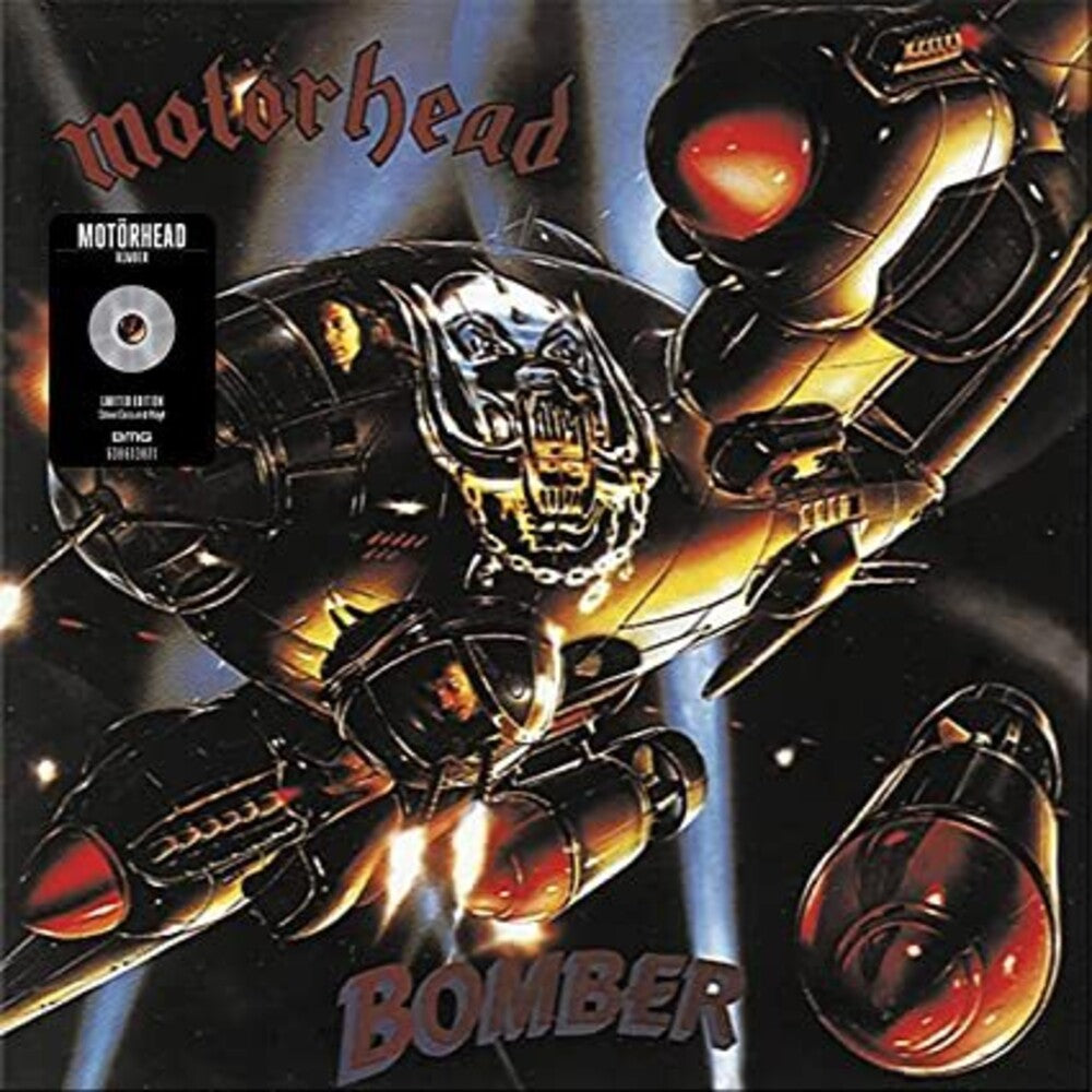 the album cover for Motörhead - Bomber [Colored Vinyl] [Limited Edition] (Slv)