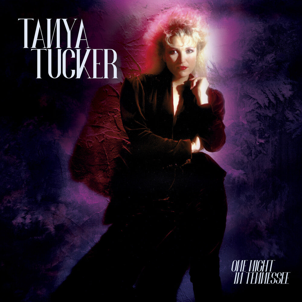 the album cover for Tanya Tucker - One Night In Tennessee