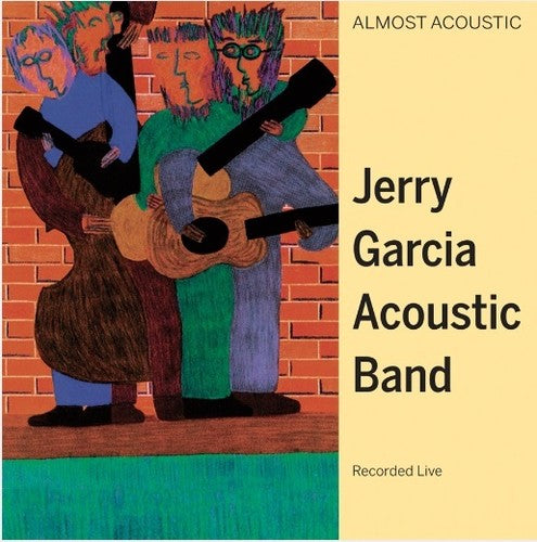 the album cover for Jerry Garcia - Almost Acoustic [Purple 2LP]