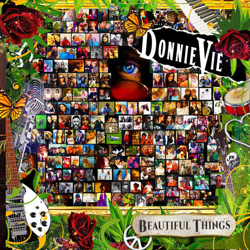 the album cover for Donnie Vie - Beautiful Things