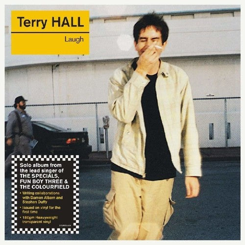 the album cover for Terry Hall - Laugh [Clear Vinyl] (Uk)