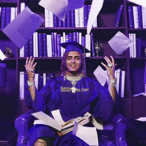 the album cover for Lil Pump - Harverd Dropout
