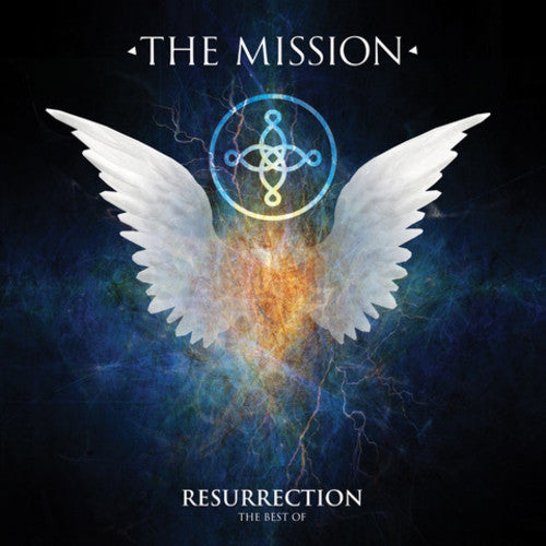 the album cover for Mission - Resurrection - The Best Of The Mission