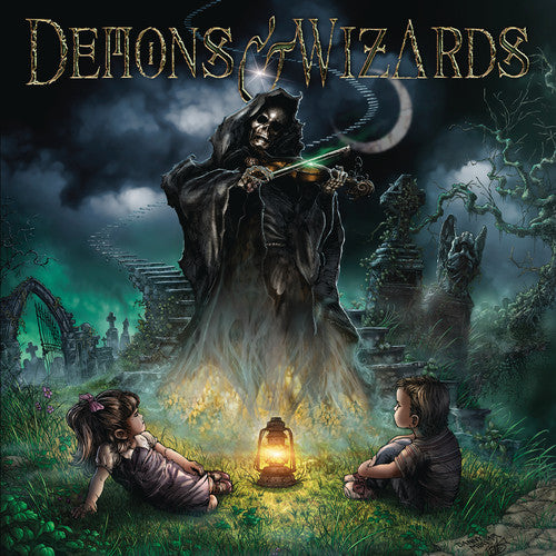 the album cover for Demons & Wizards - Demons & Wizards [Remastered] [Digipak]
